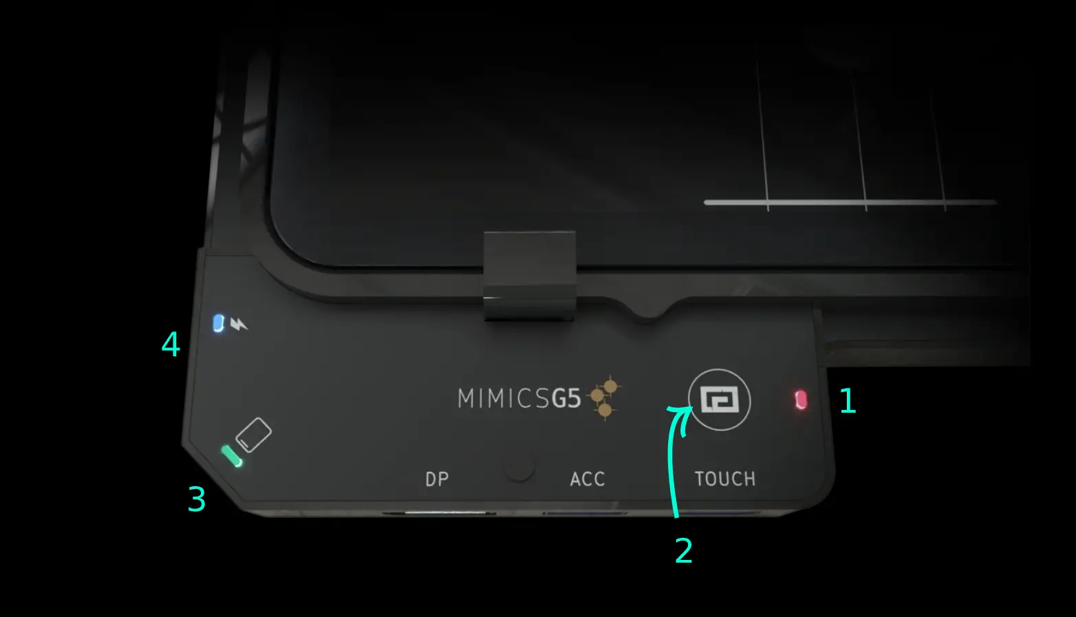 MimicsG5 control panel